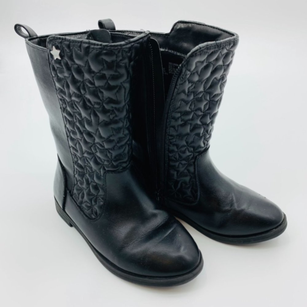 Wonder Nation Toddler Girls 11 Stars Zipper Combat